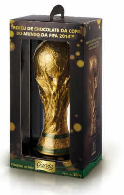 Copa del mundo chocolate nestle