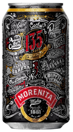 Cerveza Malta Morenita 135