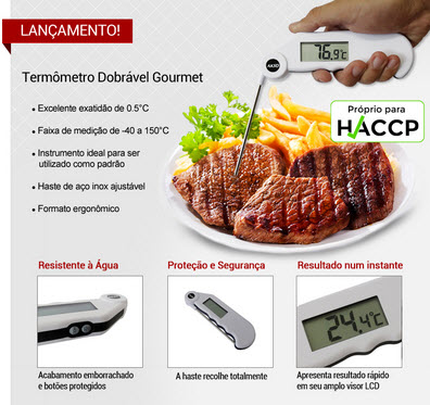 Termometro para gourmet