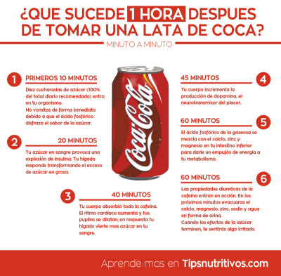 beber coca cola