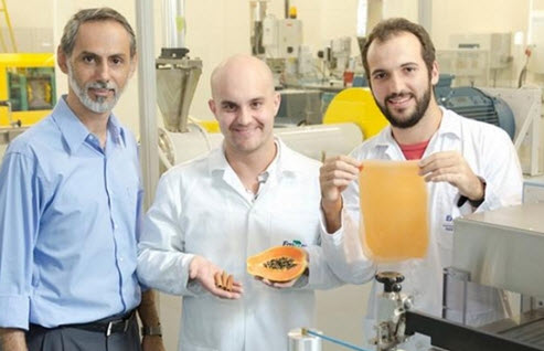 creadores plastico comestible