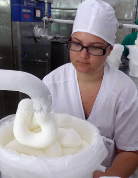 fabricando helado