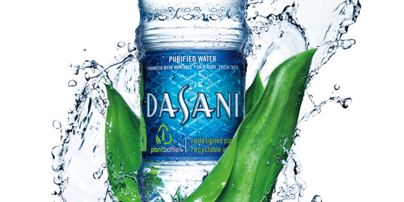 Dasani twist botella reciclable coca cola