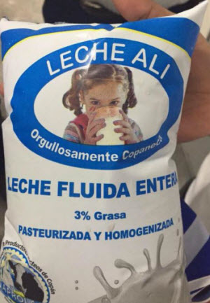 SAG Honduras leche Ali producción