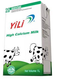 Leche Yili sin lactosa