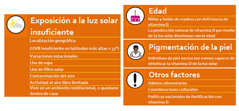 factores interfieren vitamina d