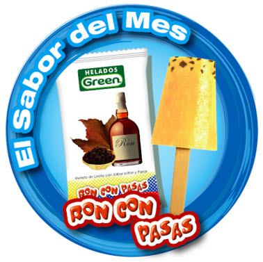 helados green con ron