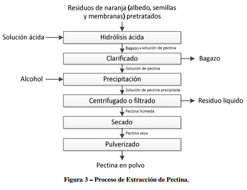 Proceso de Extracción Pectina