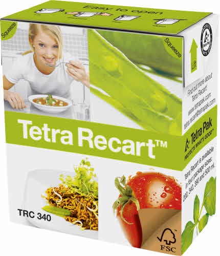 Tetra Recart envase verduras