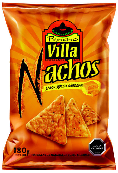 Nachos 180g Queso Cheddar