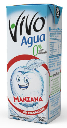 Vivo Agua Manzana