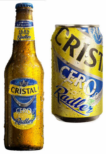 nueva cderveza cristal cero radler